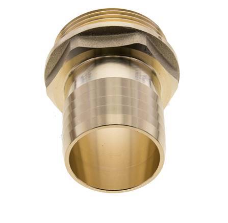 G 1 1/2'' Male x 38mm Brass Hose barb 16 Bar