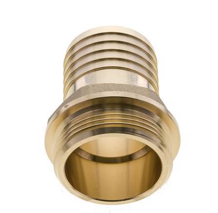 G 1 1/2'' Male x 38mm Brass Hose barb 16 Bar