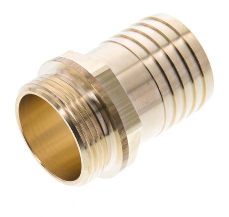 G 1 1/4'' Buitendraad x 38mm Messing Slangpilaar 16 Bar