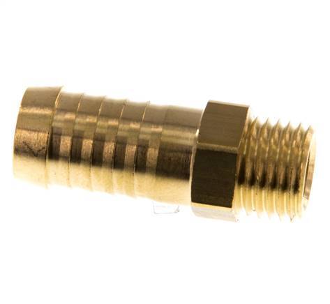 M14x1.5 Male x 13mm Brass Hose barb 16 Bar [5 Pieces]