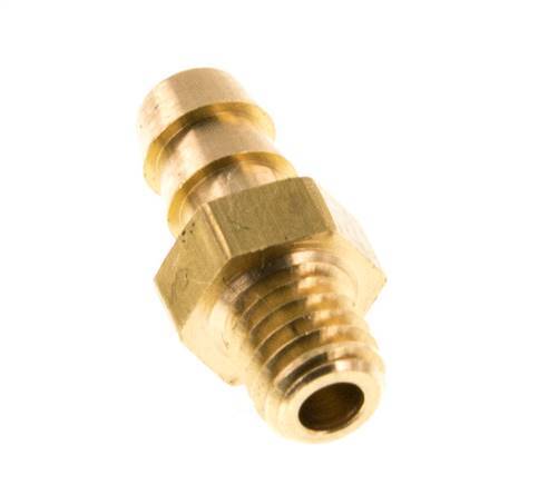 M5 Male x 4mm Brass Hose barb 16 Bar [5 Pieces]