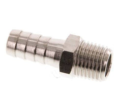 R 1/4'' Buitendraad x 10mm Vernikkeld Messing Slangpilaar 16 Bar [5 Stuks]