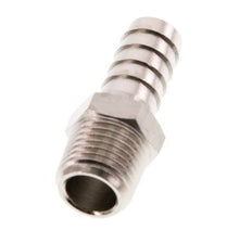 R 1/4'' Buitendraad x 10mm Vernikkeld Messing Slangpilaar 16 Bar [5 Stuks]