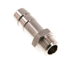 G 1/8'' Male x 9mm Nickel plated Brass Hose barb 16 Bar [5 Pieces]