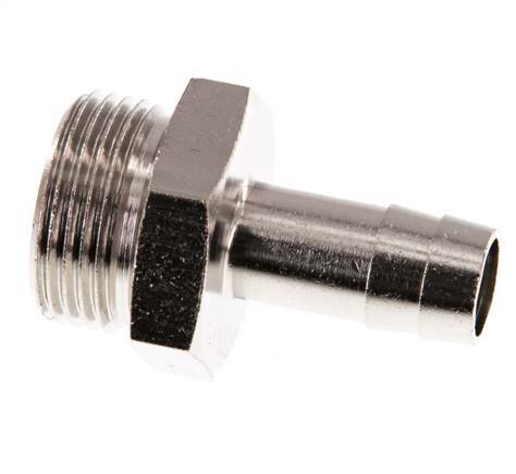 G 3/4'' Buitendraad x 13mm Vernikkeld Messing Slangpilaar 16 Bar
