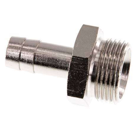 G 3/4'' Buitendraad x 13mm Vernikkeld Messing Slangpilaar 16 Bar