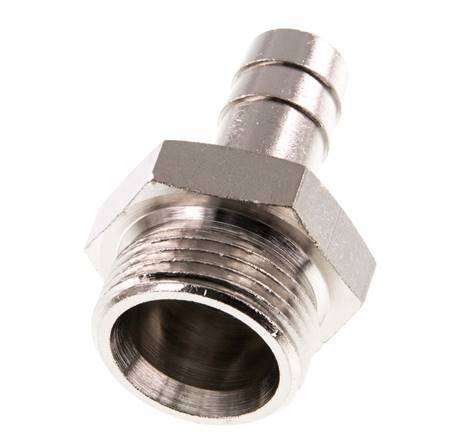 G 3/4'' Buitendraad x 13mm Vernikkeld Messing Slangpilaar 16 Bar