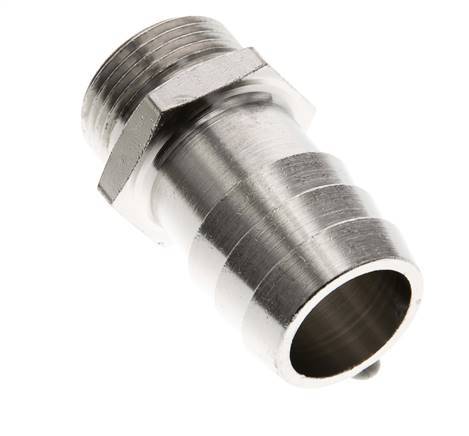 G 3/4'' Buitendraad x 25mm Vernikkeld Messing Slangpilaar 16 Bar