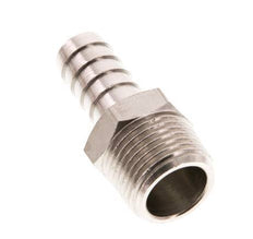 R 3/8'' Male x 10mm Nickel plated Brass Hose barb 16 Bar [5 Pieces]