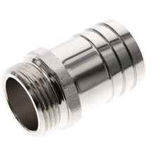 G 1'' Male x 32mm Nickel plated Brass Hose barb 16 Bar