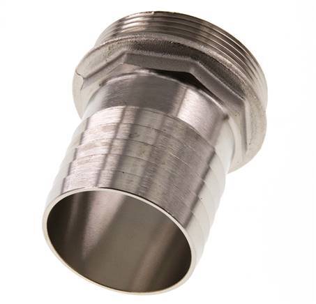 G 2'' Buitendraad x 50mm Vernikkeld Messing Slangpilaar 16 Bar