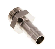 G 1/4'' Male x 9mm Nickel plated Brass Hose barb with NBR Seal 30 Bar [5 Pieces]