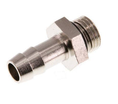G 1/4'' Male x 9mm Nickel plated Brass Hose barb with NBR Seal 30 Bar [5 Pieces]
