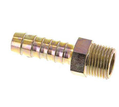 G 1/2'' Buitendraad x 13mm Verzinkt Stalen Slangpilaar 25 Bar