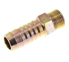 G 1/2'' Buitendraad x 19mm Verzinkt Stalen Slangpilaar 25 Bar