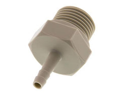 G 1/2'' Buitendraad x 4mm Polypropylene (PP) Slangpilaar 10 Bar