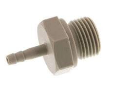G 1/2'' Buitendraad x 4mm Polypropylene (PP) Slangpilaar 10 Bar