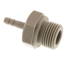 G 1/2'' Buitendraad x 4mm Polypropylene (PP) Slangpilaar 10 Bar