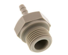 G 1/2'' Buitendraad x 4mm Polypropylene (PP) Slangpilaar 10 Bar