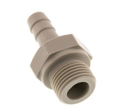 G 1/2'' Buitendraad x 10mm Polypropylene (PP) Slangpilaar 10 Bar