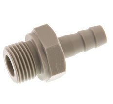 G 1/2'' Buitendraad x 10mm Polypropylene (PP) Slangpilaar 10 Bar