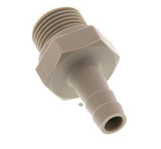 G 1/2'' Buitendraad x 10mm Polypropylene (PP) Slangpilaar 10 Bar