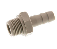 G 1/2'' Buitendraad x 12mm Polypropylene (PP) Slangpilaar 10 Bar
