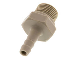 G 3/8'' Buitendraad x 6mm Polypropylene (PP) Slangpilaar 10 Bar