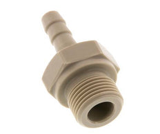 G 3/8'' Buitendraad x 6mm Polypropylene (PP) Slangpilaar 10 Bar
