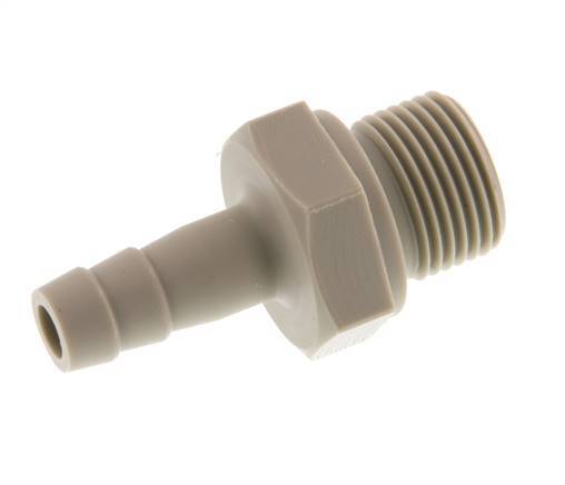 G 3/8'' Buitendraad x 8mm Polypropylene (PP) Slangpilaar 10 Bar