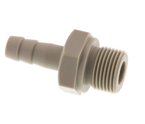 G 3/8'' Buitendraad x 8mm Polypropylene (PP) Slangpilaar 10 Bar