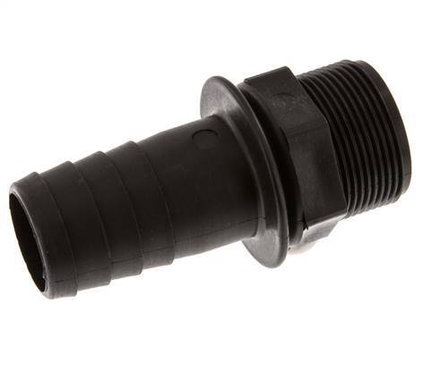 G 1 1/2'' Buitendraad x 38mm Polypropylene (PP) Slangpilaar 10 Bar