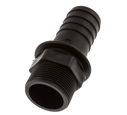 G 1 1/2'' Buitendraad x 38mm Polypropylene (PP) Slangpilaar 10 Bar