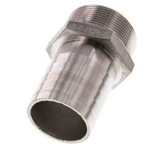 R 2'' Buitendraad x 50mm RVS Slangpilaar 16 Bar