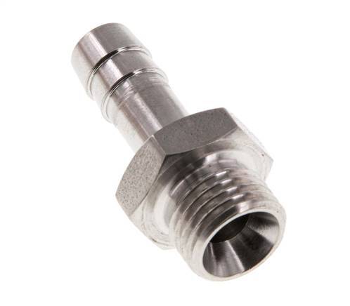 Threaded Rvs G G 1/4'' Buitendraad x 8mm RVS Slangpilaar 40 Bar | Tameson.nl