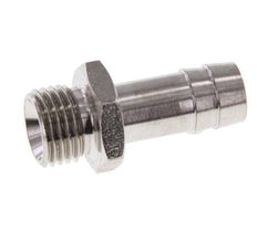 G 1/4'' Male x 10mm Stainless steel Hose barb 40 Bar
