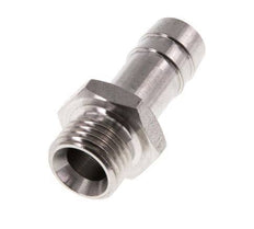 G 1/4'' Buitendraad x 10mm RVS Slangpilaar 40 Bar