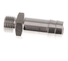 G 1/4'' Buitendraad x 13mm RVS Slangpilaar 40 Bar