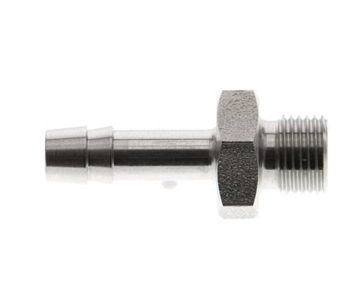 Threaded Rvs G G 1/8'' Buitendraad x 6mm RVS Slangpilaar 40 Bar | Tameson.nl