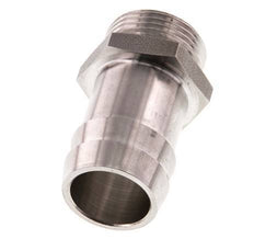 G 3/4'' Buitendraad x 25mm RVS Slangpilaar 40 Bar