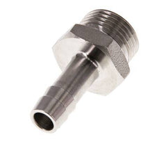 G 3/8'' Buitendraad x 8mm RVS Slangpilaar 40 Bar