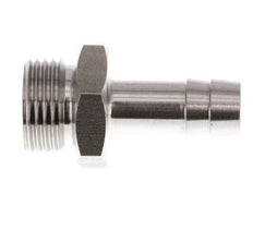 G 3/8'' Buitendraad x 9mm RVS Slangpilaar 40 Bar