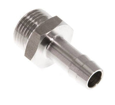 G 3/8'' Buitendraad x 9mm RVS Slangpilaar 40 Bar