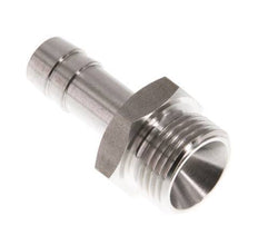 G 3/8'' Buitendraad x 9mm RVS Slangpilaar 40 Bar