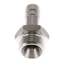 G 3/8'' Buitendraad x 9mm RVS Slangpilaar 40 Bar