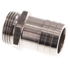 G 1'' Buitendraad x 32mm RVS Slangpilaar 40 Bar