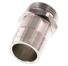 G 1'' Buitendraad x 32mm RVS Slangpilaar 40 Bar