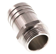 G 1'' Buitendraad x 32mm RVS Slangpilaar 40 Bar