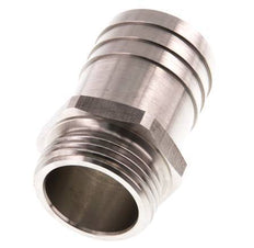 G 1'' Buitendraad x 32mm RVS Slangpilaar 40 Bar