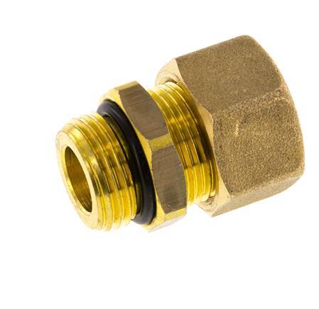 10mm x G1/4'' insteekfitting Messing buitendraad NBR [5 Stuks 10mm x G1/4'' insteekfitting Messing buitendraad NBR [5 Stuks